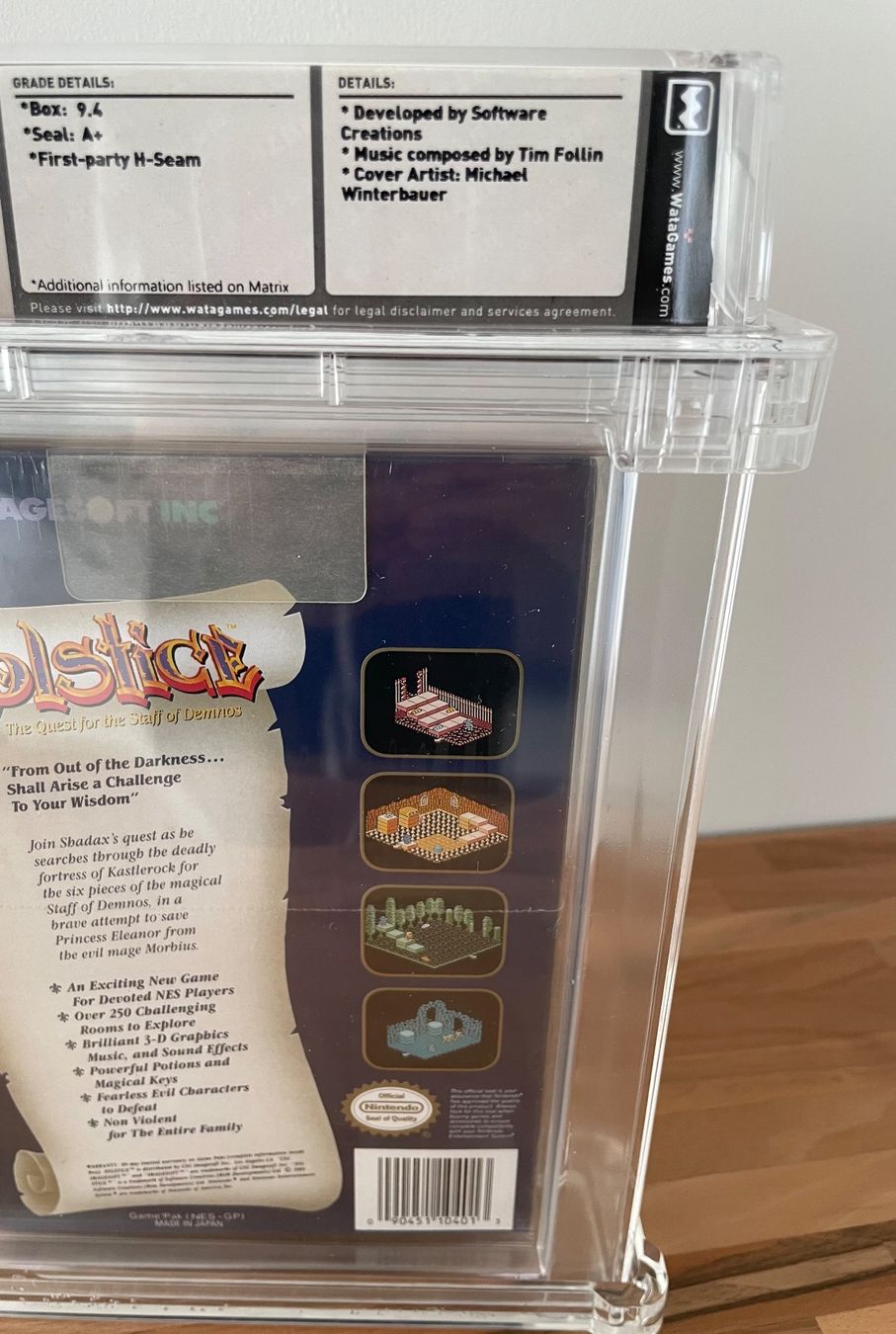 Nintendo Spiele: Nintendo NES Solstice NEU sealed WATA – Neu (gemäss Beschreibung) aus Kehrsatz von Sash17 3