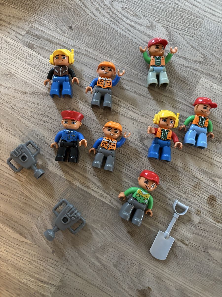 Lego Statuette: Bauarbeiter Lego Duplo – Usato da Waltenschwil venduto da Schmetterling2015