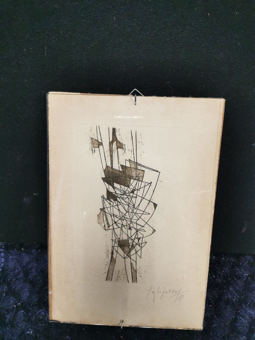 Grafica & Litografie: SIGNATURE ILLISIBLE ET DATÉ 69 – Usato da Genève venduto da Qanil77