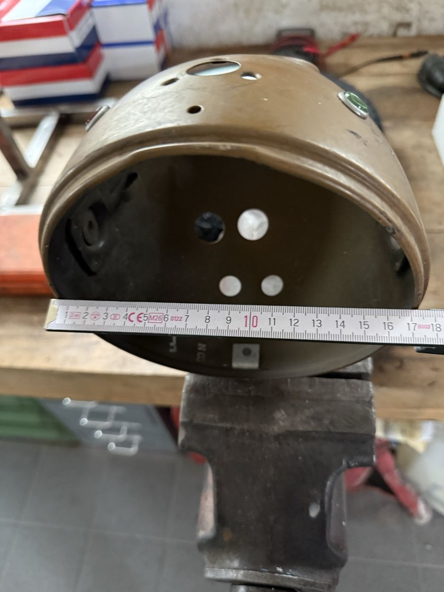 Motosacoche Scheinwerfer: Motorradlampe  – Gebraucht aus Ettiswil von Held8 4