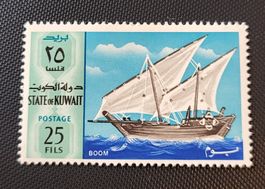 Kuwait 1970 Schiffe briefmarke