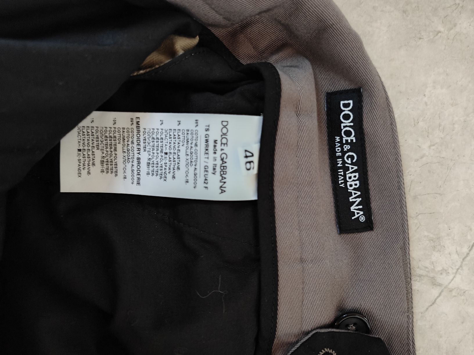 Dolce & Gabbana Pantaloni: Freizeithose von Dolce & Gabbana – Usato da Einsiedeln venduto da RaphaelSimeon 3