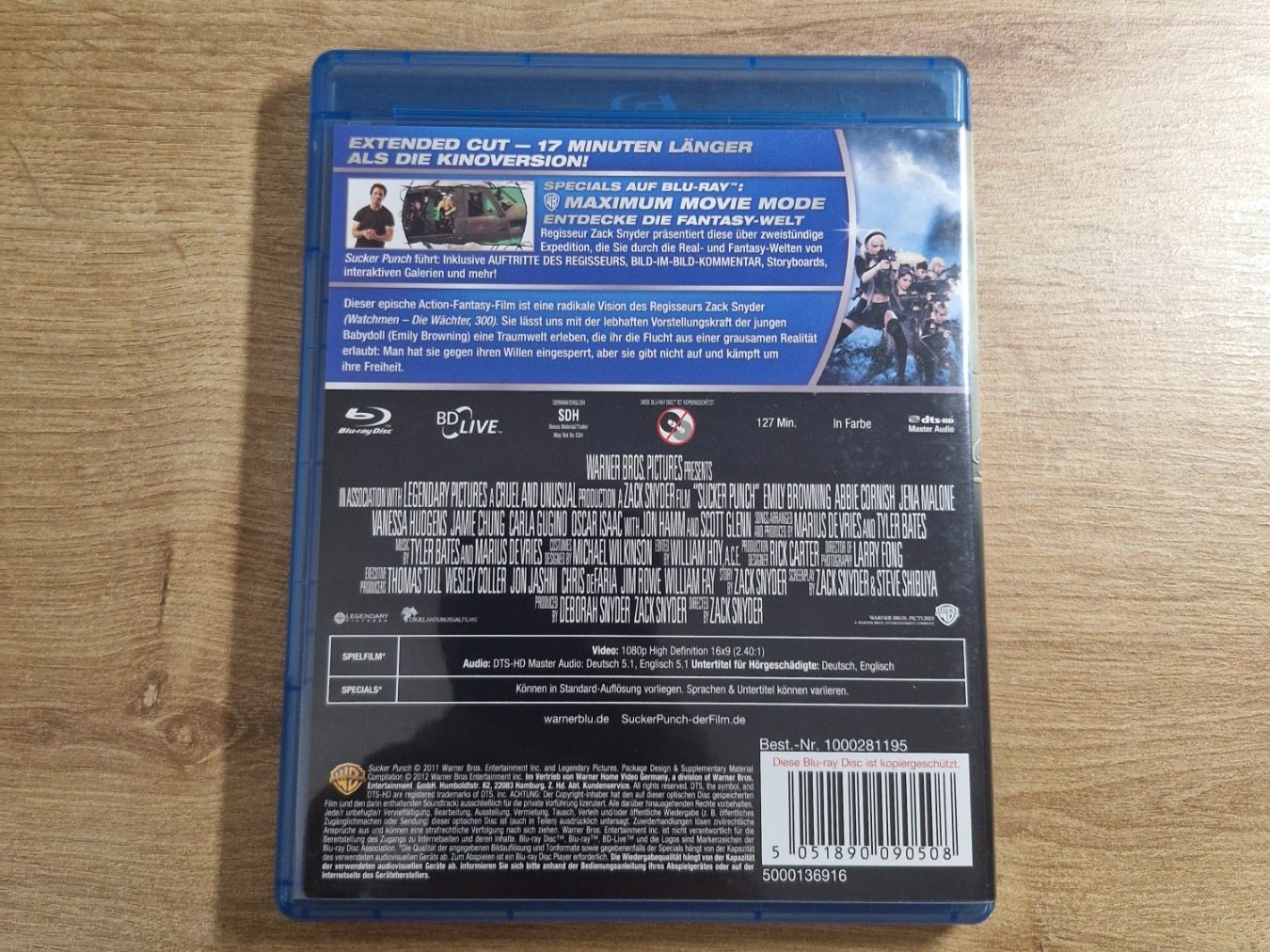 Tous les DVDs: Sucker Punch (2011) Bluray – D'occasion à Pfungen par Whitie 1