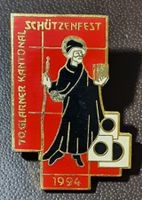 T248 - Pin 70. Glarner Kantonal Schützen Fest 1974
