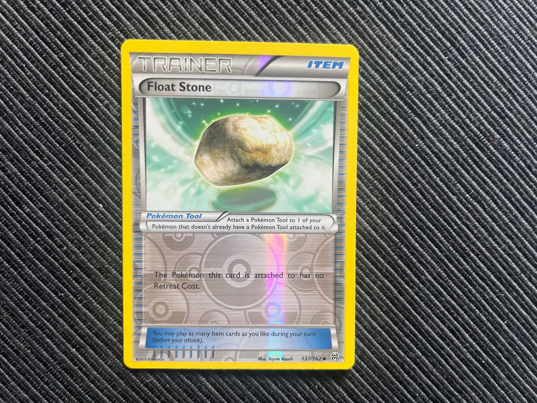 Pokémon Carte collezionabili: Pokemon Float Stone Reverse Holo XY Breakthrough near Mint – Nuovo (secondo la descrizione) da Wabern venduto da Collectfun