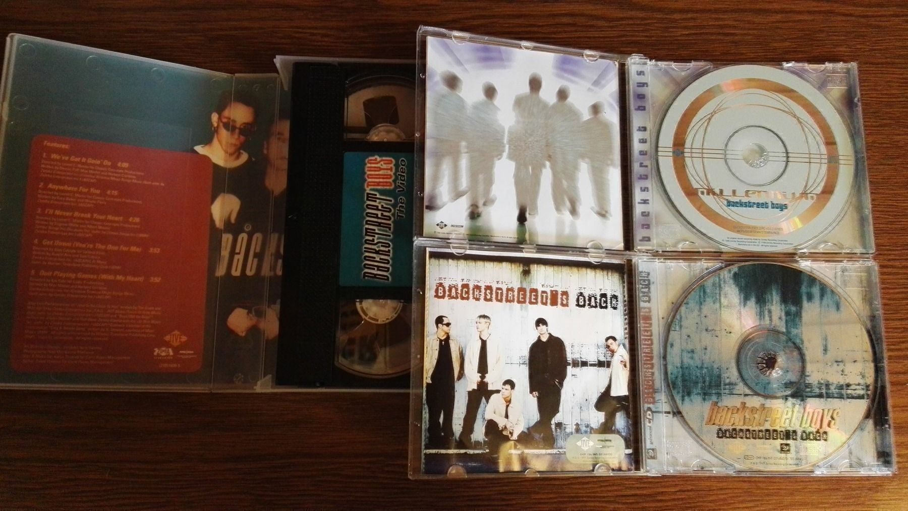 Tutti i VHS: Back Street Boys CD's und VHS – Usato da Geroldswil venduto da Dirici 2