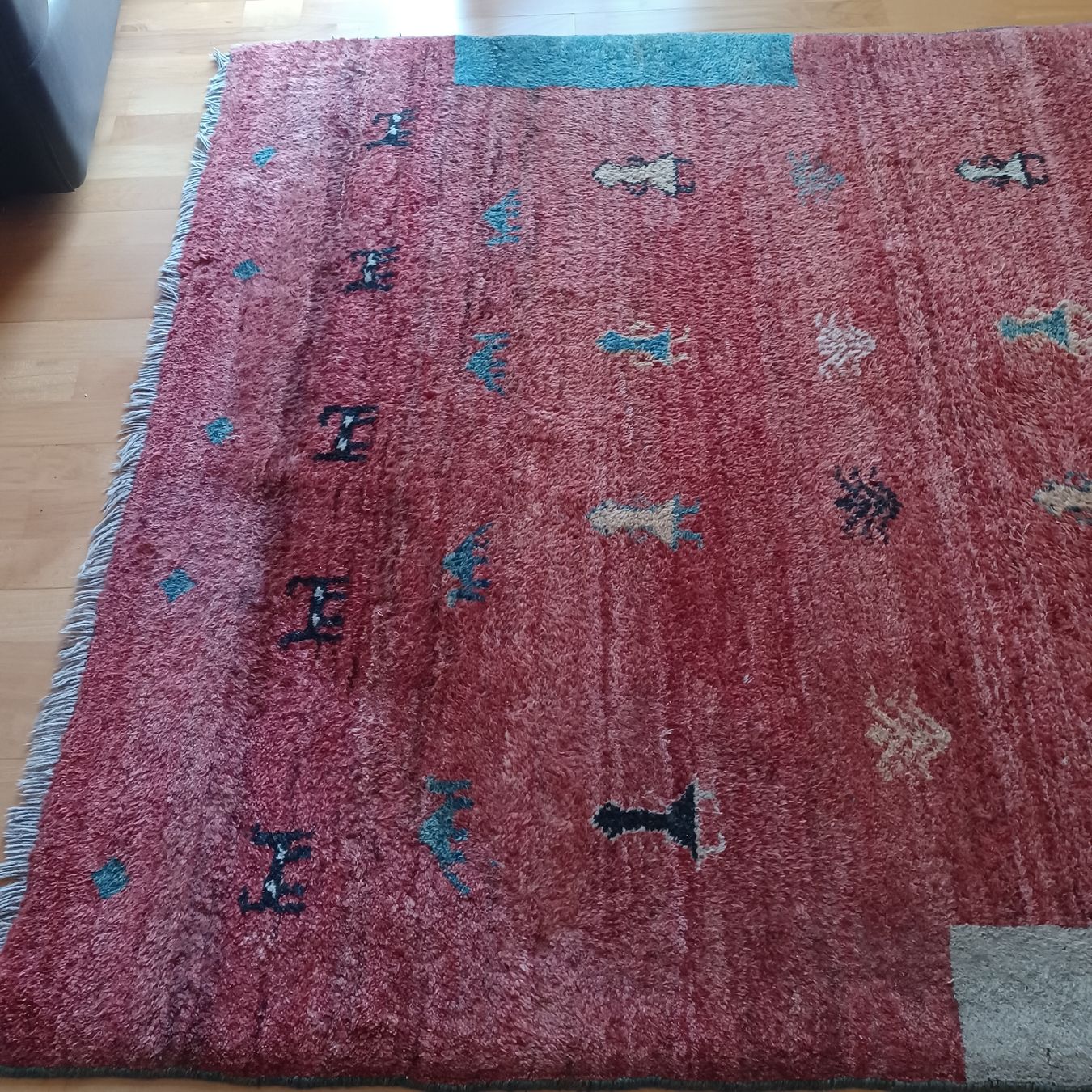 Gabbeh Tappeti: Gabbeh Teppich  – Usato da Waldkirch venduto da Fantasia-101 2