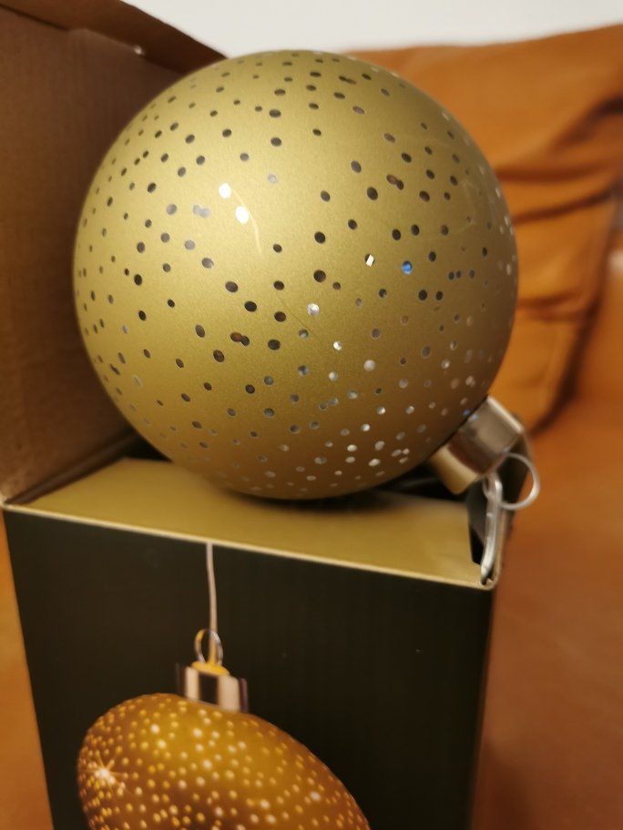 Tutte le decorazioni: Glory Light LED Kugel gold 10 cm – Nuovo (secondo la descrizione) da Dänikon ZH venduto da Beldiwuffi 2