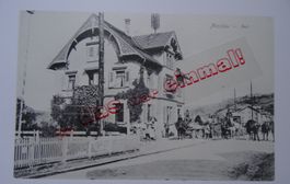 St. Gallen Nesslau Bahnhof und Post anno dazumal