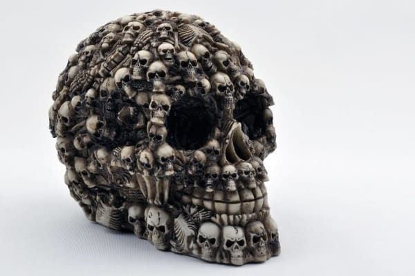 Tutte le decorazioni: Schädel Skull and Bones Dekor Polyresin – Nuovo e nell'imballaggio originale da Wittenbach venduto da rbstore