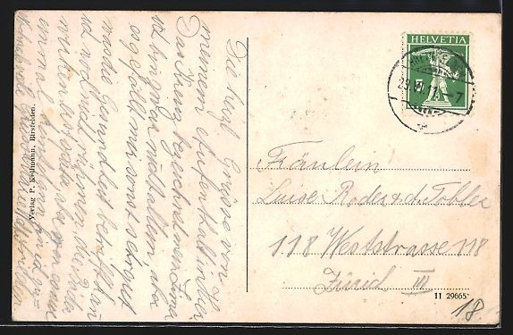 Cartes postales: Rheinfelden, Sanatorium aus der Vogelsch – D'occasion à Berlin par bartko-reher 1