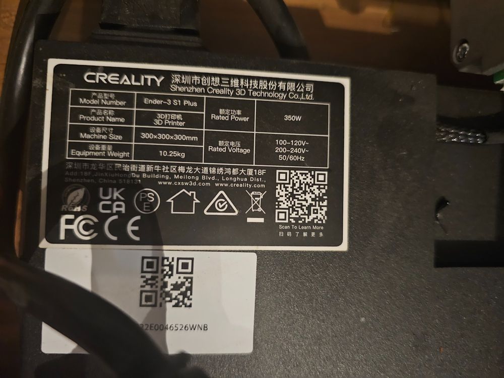 Creality Imprimante 3D: Creality ender 3 1 Plus – D'occasion à dottikon par rsdesigne 1