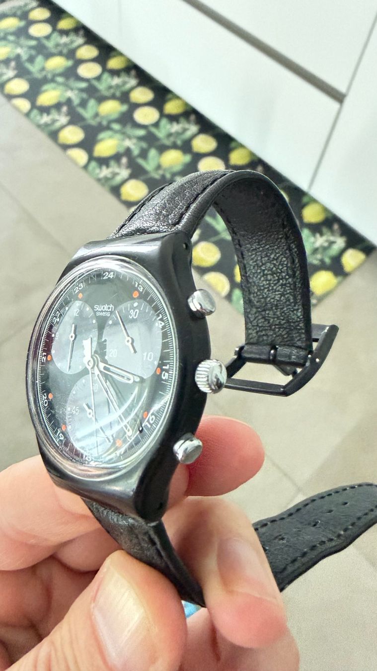 Swatch Orologi: Swatch Chrono Wall Street SCB106 1992 – Usato da Chiasso venduto da mfo_9pvw 1