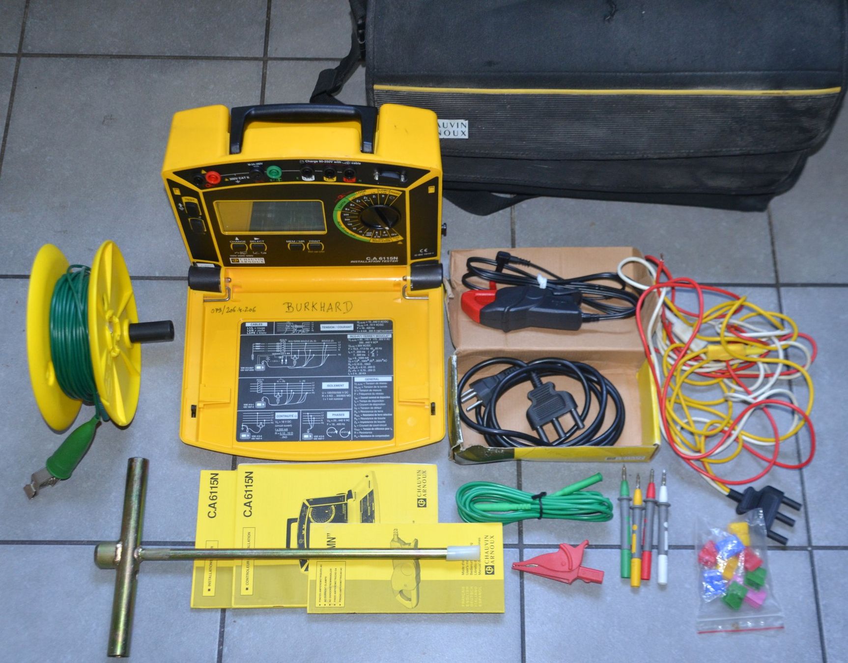 Misurare: Chauvin Arnoux C.A 6115N Instalation Tester – Usato da Collonges venduto da arashee 2