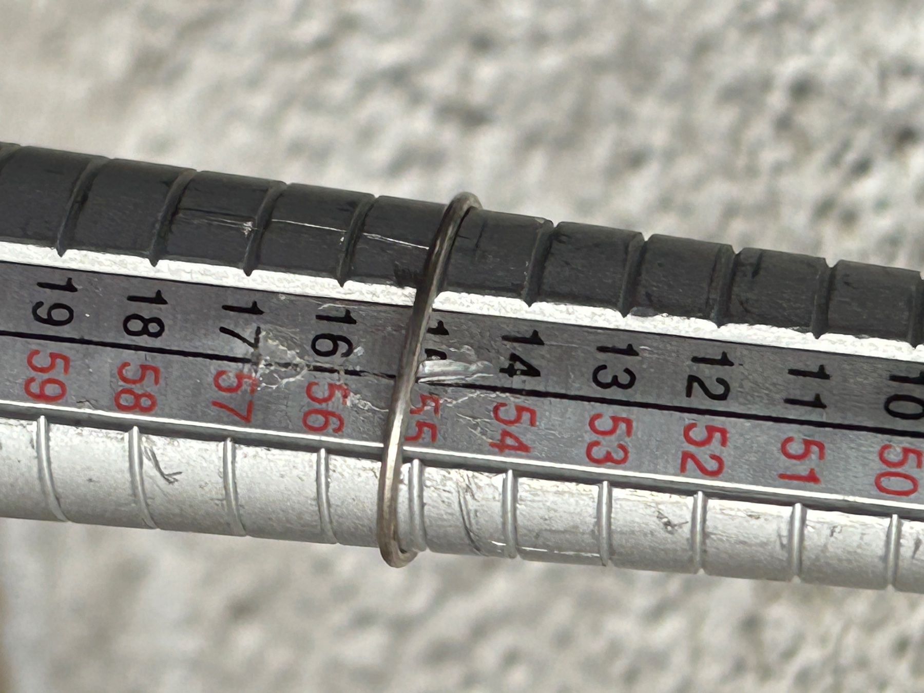 Anelli: Ring mit rotem kleinen Stein  (Gr. 55) – Usato da Laufen venduto da Bellebellezza 6