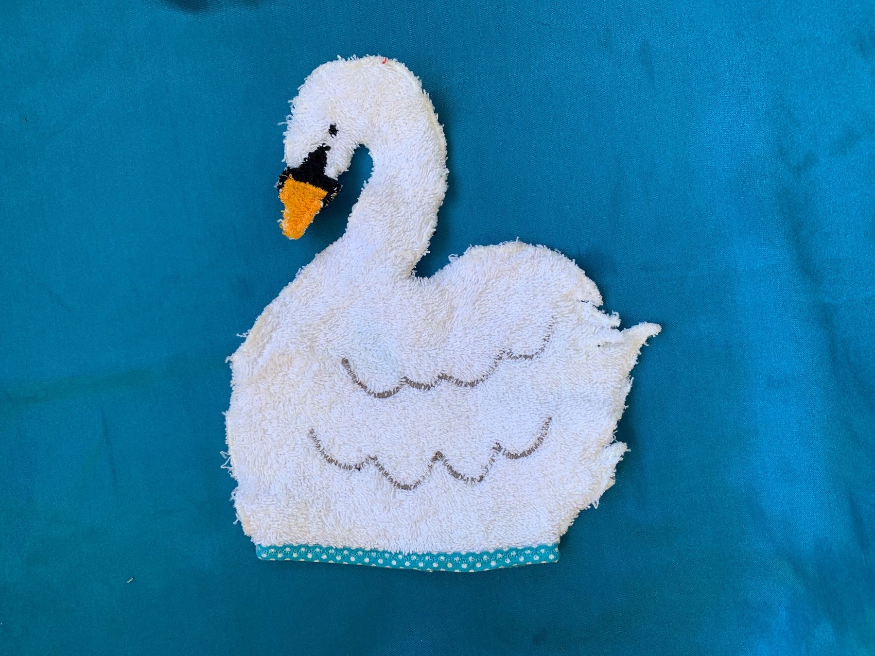 Gesichtspflege: Waschlappen Schwan – Neu und originalverpackt aus Wetzikon ZH von jol_6cb8
