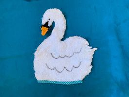 Waschlappen Schwan