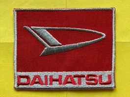 DAIHATSU  Stoffaufnäher,  8 x 6.5 cm .