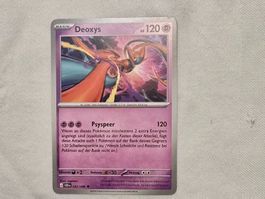 Pokémon Karte Deoxys