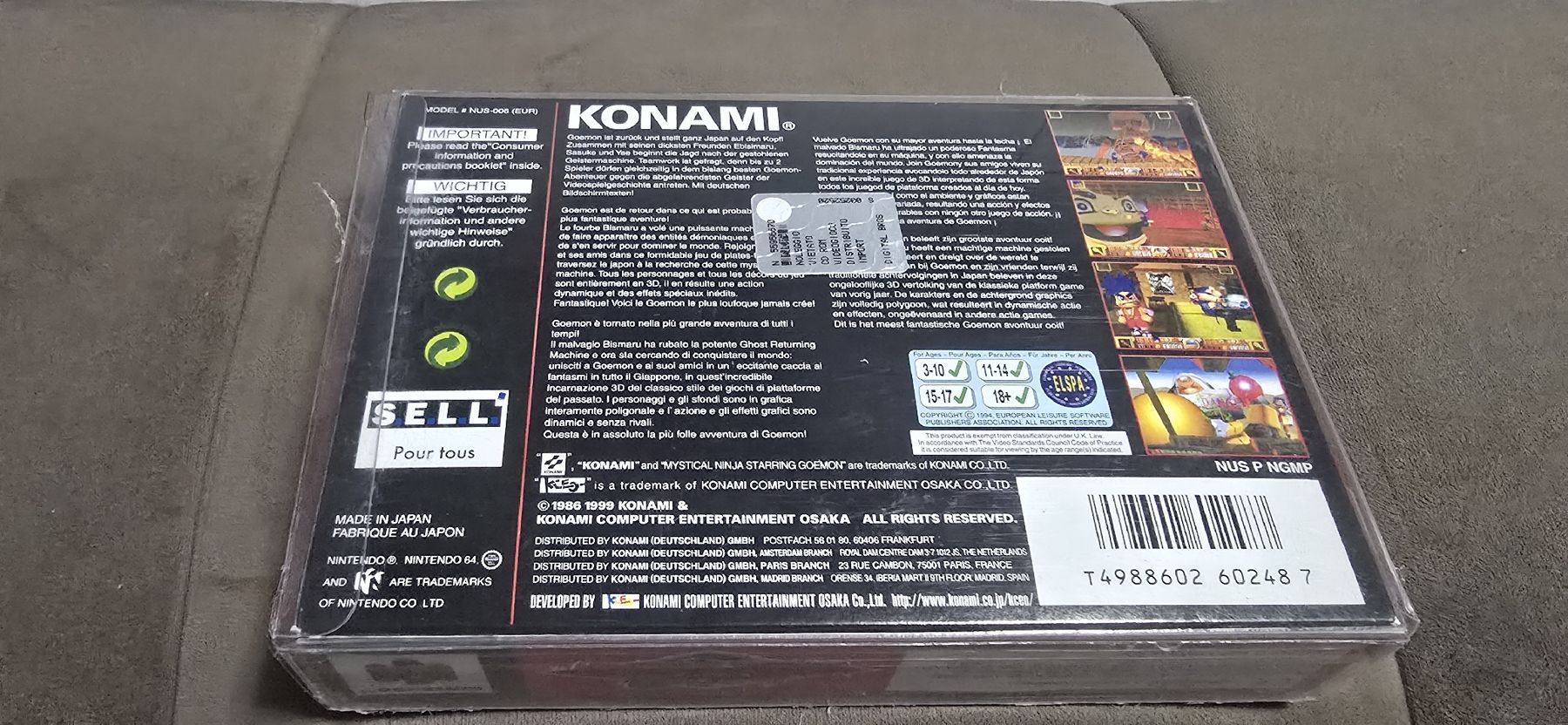 Nintendo Jeux: Mystical Ninja 2 Starring Goémon N64 – Neuf (Voir description) à Le Noirmont par desoto55 2