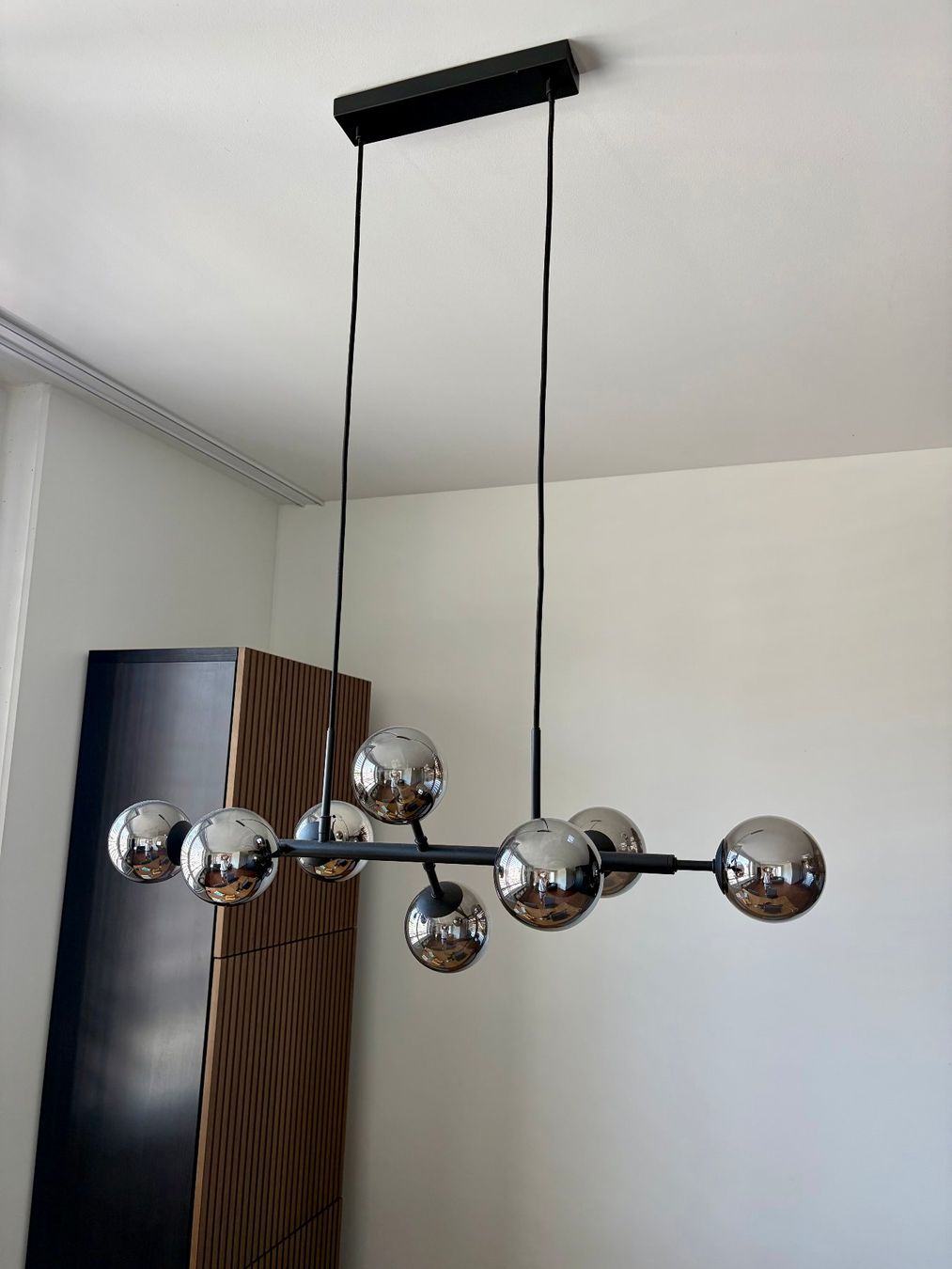 Lampes: Hängeleuchte Erimida Schwarz-Chrom  Italux – D'occasion à Schaffhausen par pio_5hrf