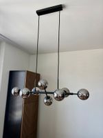 Hängeleuchte Erimida Schwarz-Chrom  Italux