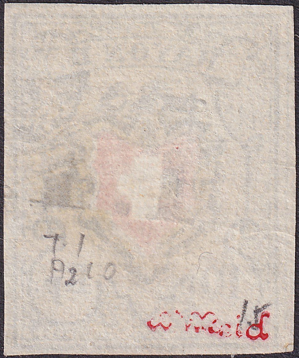 Alle Briefmarken: T.1 A2-LO mit P.P. St.Gallen, fehlerfrei mit Befund, 440.-+ – Gebraucht aus Sursee von Luzernerraute 1