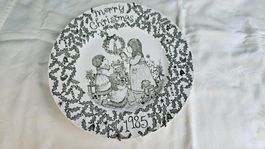 Piatto da appendere natalizio 1985