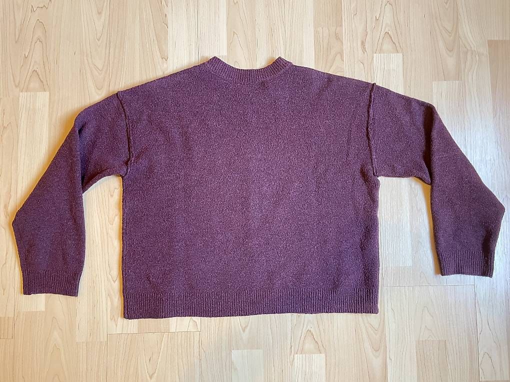 Maglioni & Felpe: Vero Moda warmer Kuschelpulli Strick Weinrot M weit – Usato da St. Gallen venduto da K_Blum 1