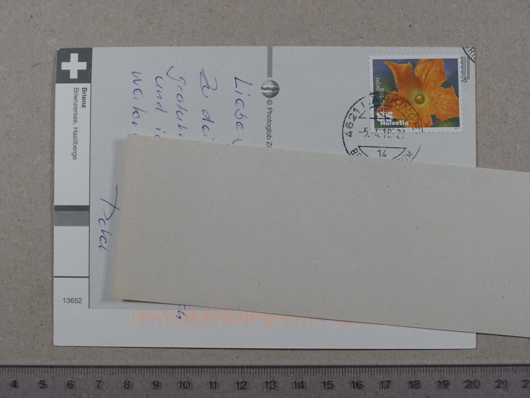 Cartes postales: Brienz, 2018 – D'occasion à Lenzburg par fh1 1