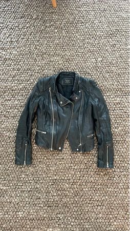 Coole, gebrauchte Lederjacke von Zara - Grösse M