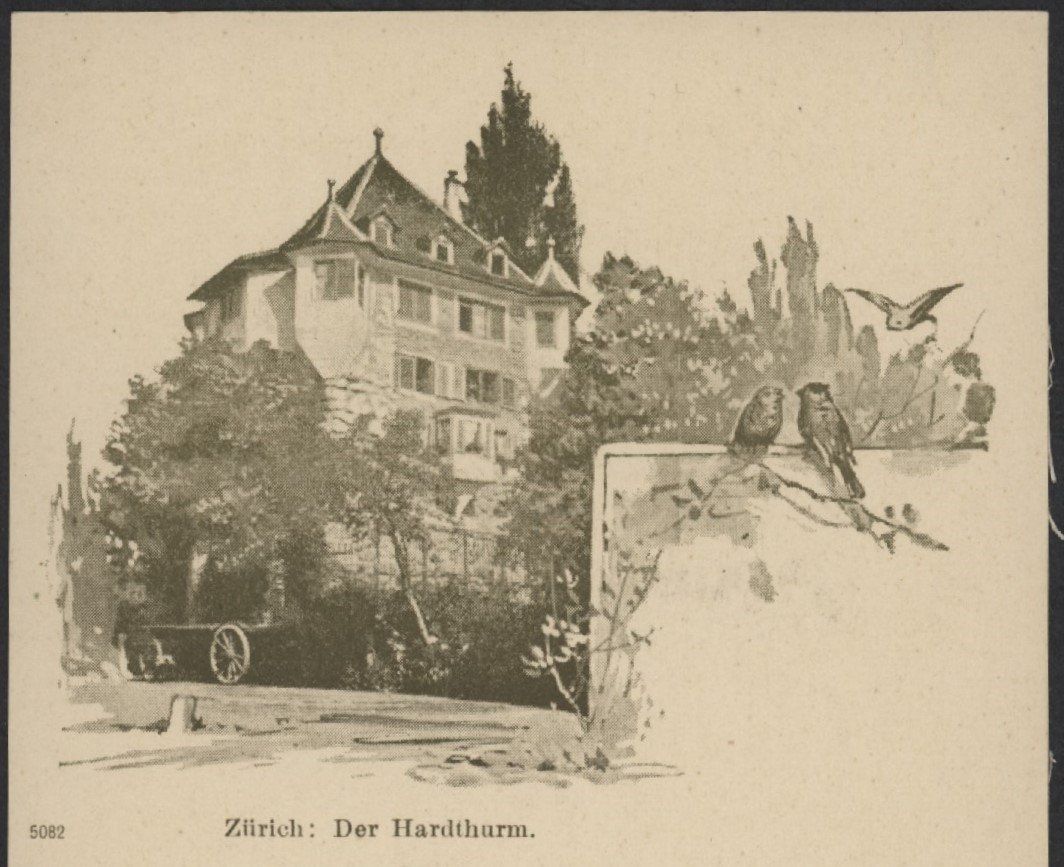 Cartoline postali: Alte Ansichtskarte Zürich Hardthurm um 1900 – Nuovo (secondo la descrizione) da Opfikon venduto da Pritt04 1