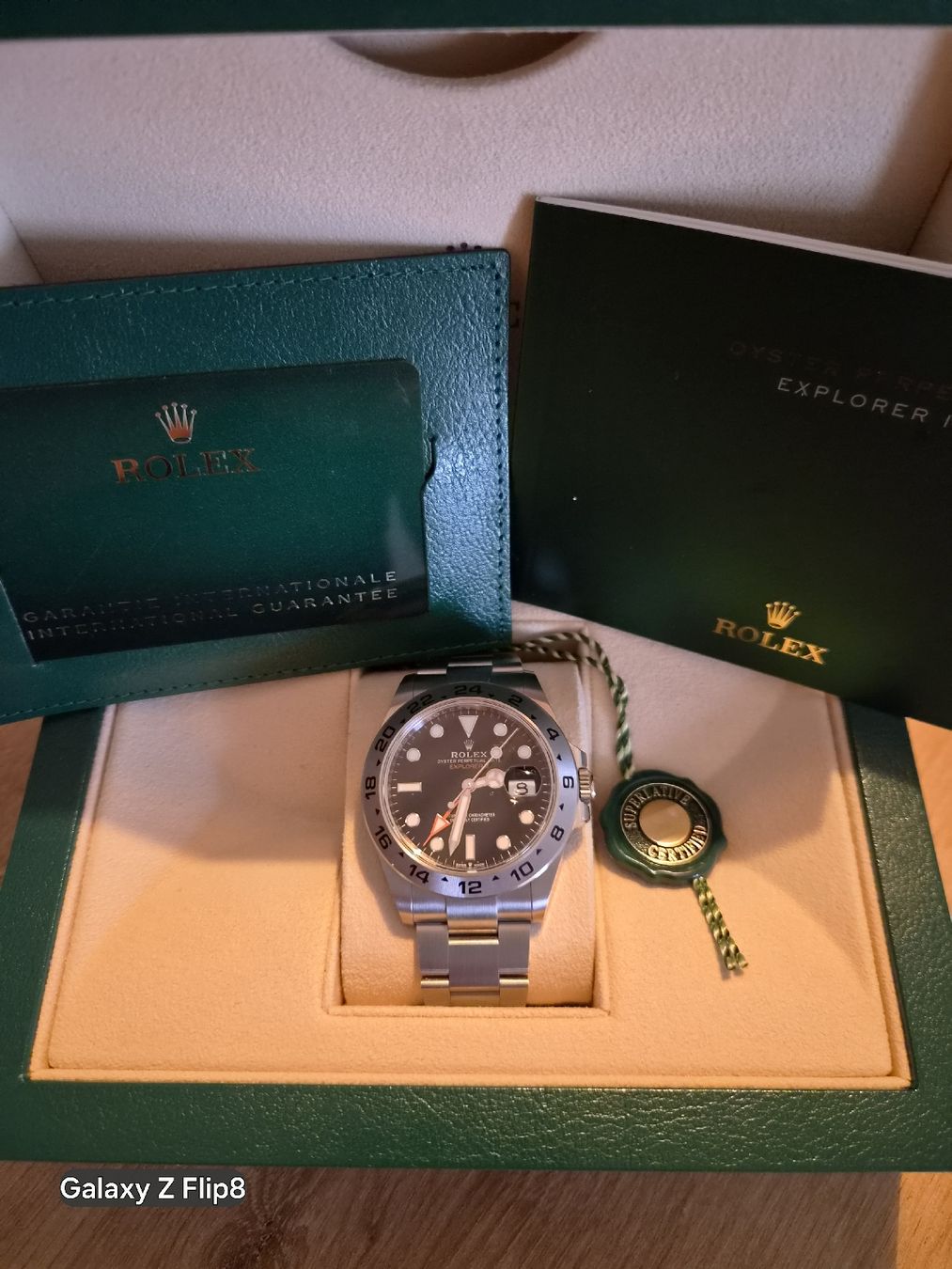 Rolex Orologi: Rolex Explorer 2 aus 2023 – Nuovo (secondo la descrizione) da Gwatt (Thun) venduto da ppeter51