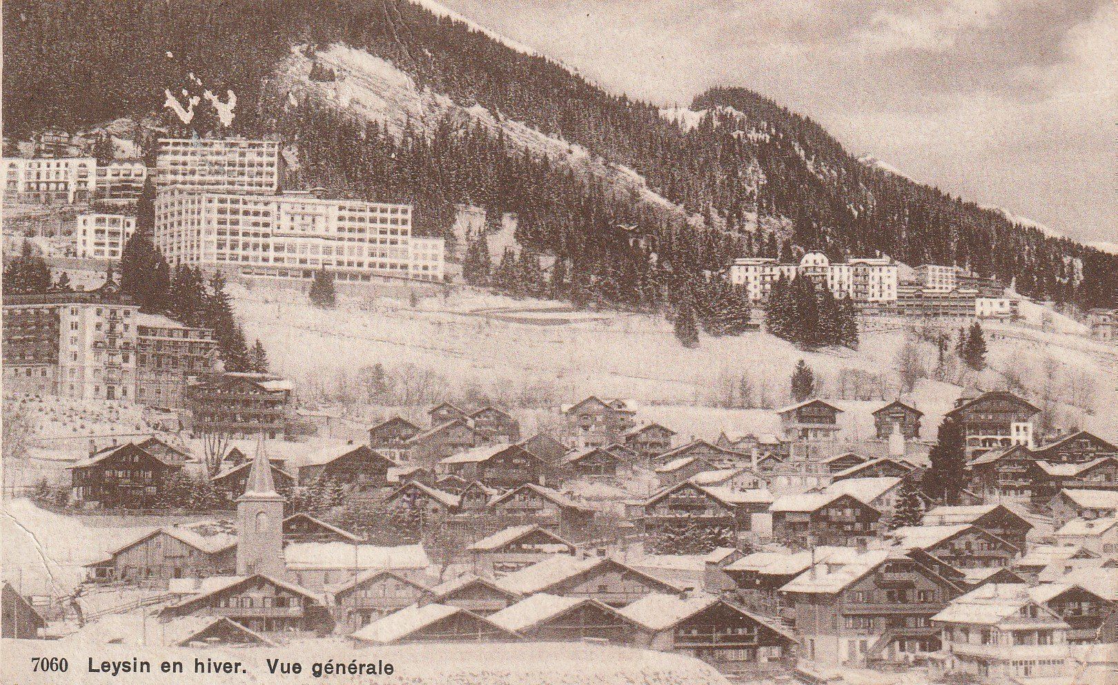 Ansichtskarten: AK Leysin gel. 13.10.1917 – Gebraucht aus Fribourg von schnalla92