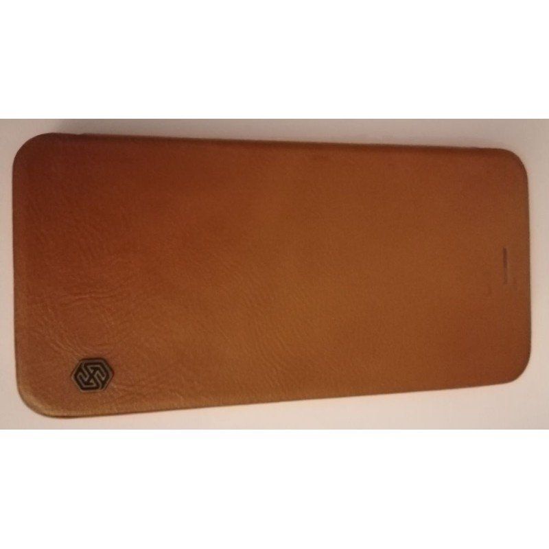 Cover & Protezioni schermo: IPhone 7 / 8 Plus Ledertasche Flipcase QIN Case - Braun – Nuovo (secondo la descrizione) da Bassersdorf venduto da maga1g 1