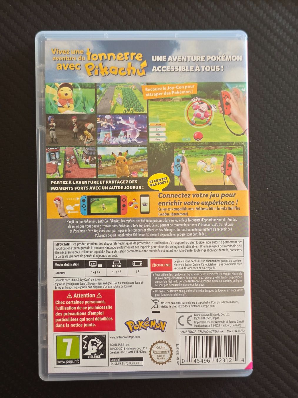 Nintendo Spiele: Pokémon Let's Go - Pikachu - Nintendo Switch – Neu (gemäss Beschreibung) aus Mont-sur-Rolle von EctoTCG 2