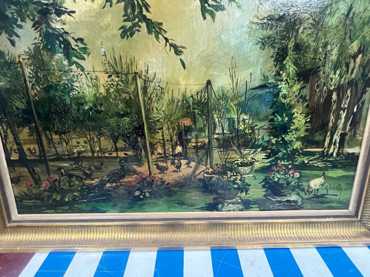 Dipinti: HUILE SUR TOILE ANCIENNE SIGNÉE – Usato da Genève venduto da Qanil77 5