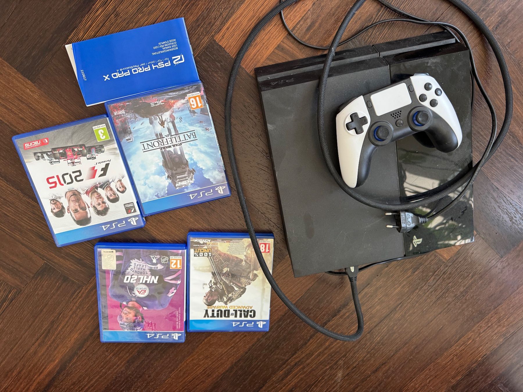 Sony Konsolen: Sony PlayStation 4 mit Spielen und Controller – Gebraucht aus Nidau von kingmigae