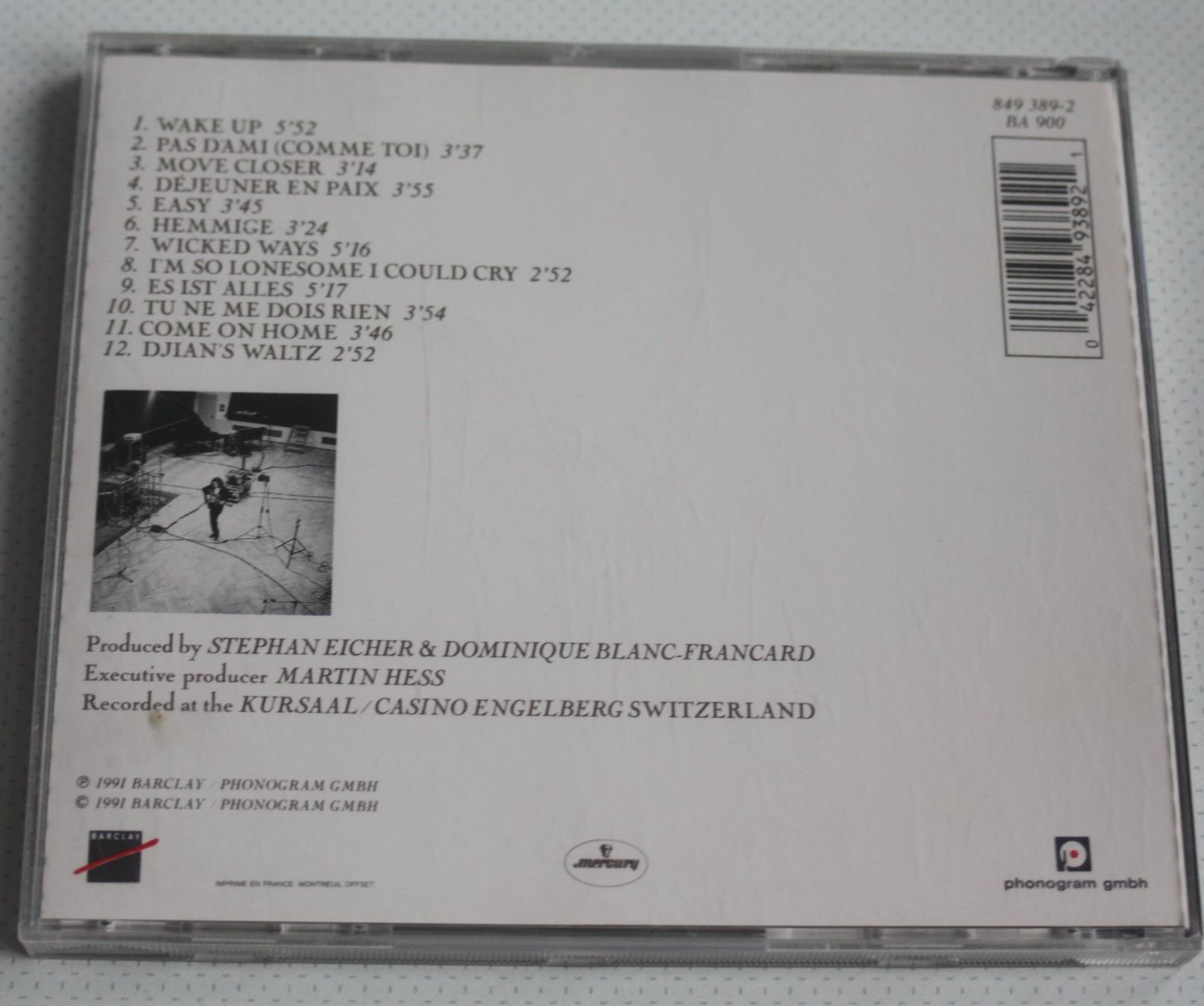CDs: Stephan Eicher Engelberg CD Kult-Album – Gebraucht aus Wettingen von Licht08 1