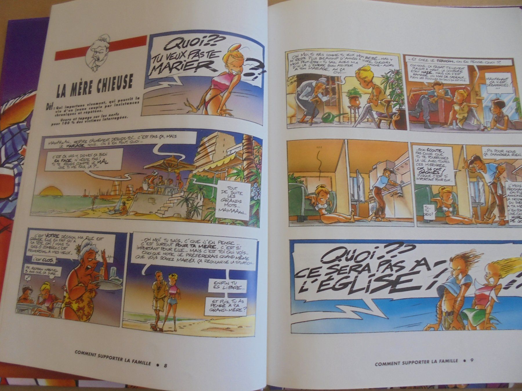 Fumetti: " Comment supporter la famille " de Fredman & Jim 2001 – Usato da Crissier venduto da Promopost 3