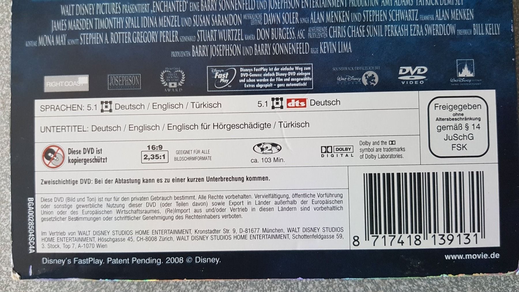Tutti i DVDs: DVD Verwünscht / Disney – Usato da Oetwil am See venduto da fineli2 1
