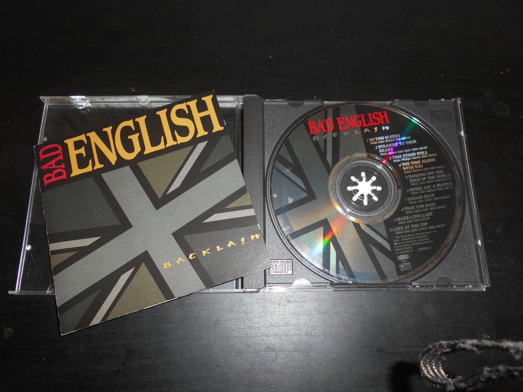 CD: Bad English – Backlash / 1991 – Usato da Aarberg venduto da witchhunter01