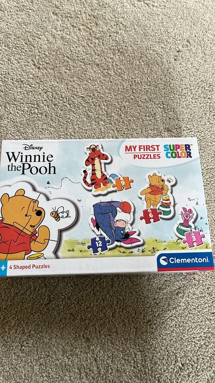 New Winnie the Pooh Shaped Puzzles for 2 years old (Neu (gemäss ...