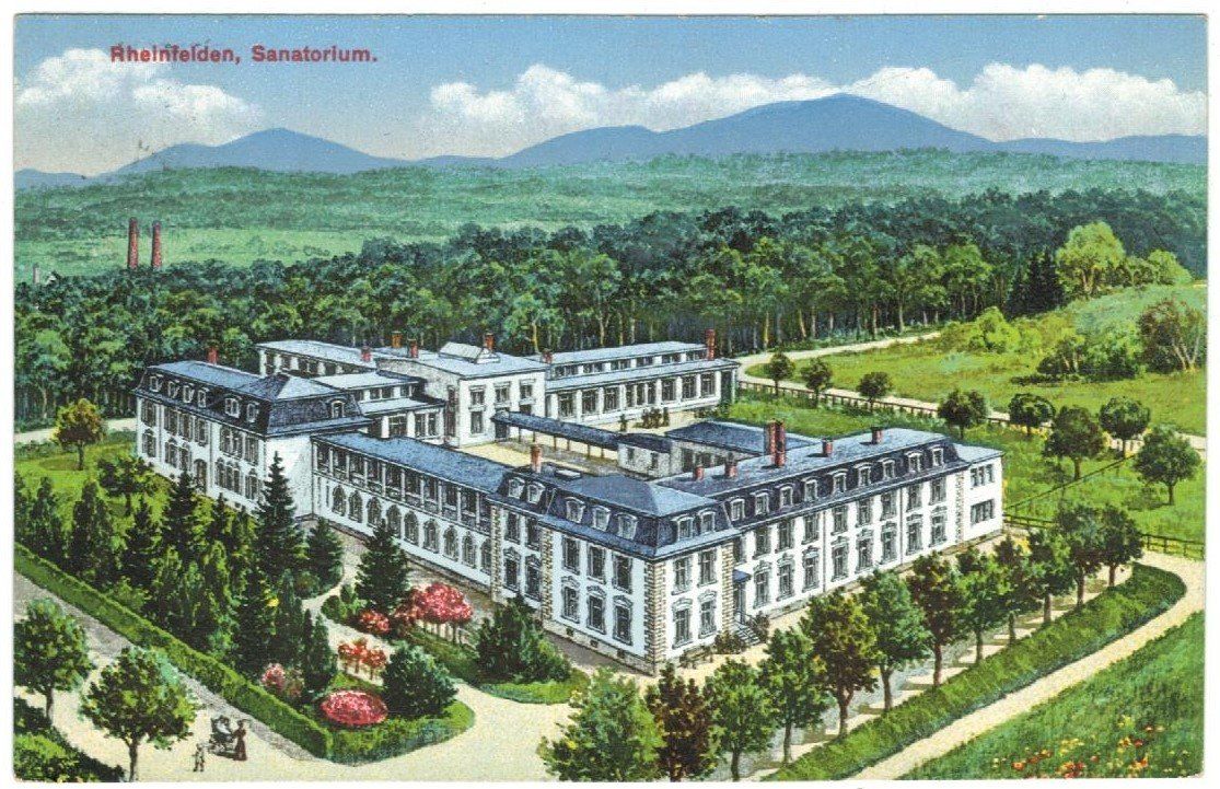 Ansichtskarten: AK Rheinfelden Sanatorium 1929 – Gebraucht aus Zürich von tol_b7c7