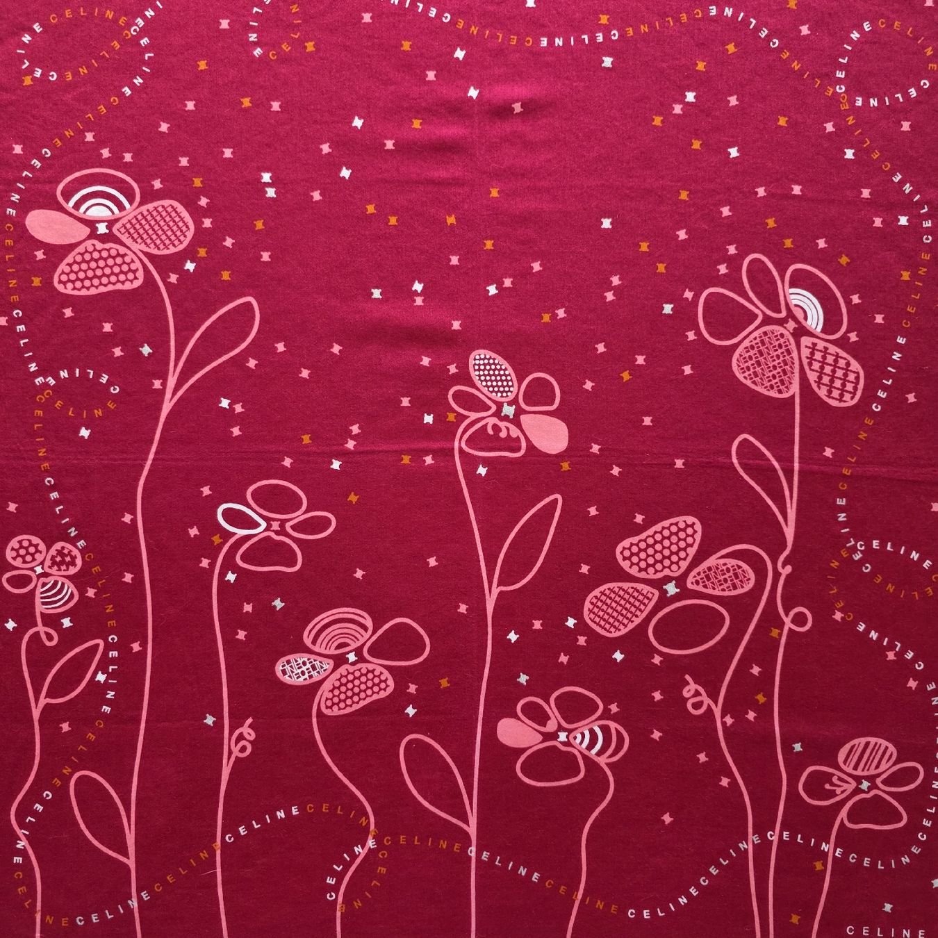 Celine Foulard & Sciarpe: Céline Baumwolltuch 50 × 50 cm – Nuovo (secondo la descrizione) da Zürich venduto da LIMAR 4