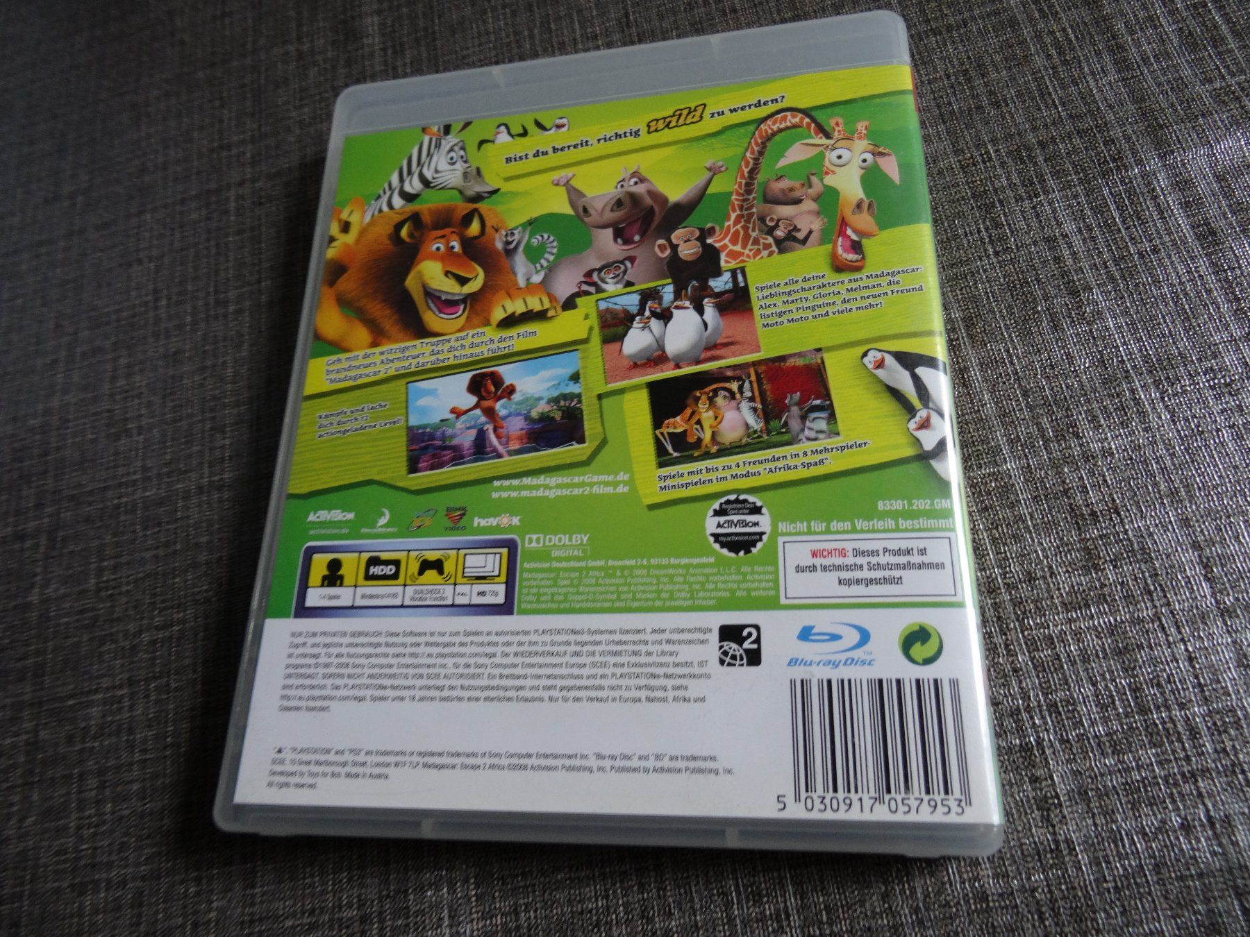 Sony Jeux: Madagascar 2 PS3 – D'occasion à Olten par Disc-Ausverkauf 2