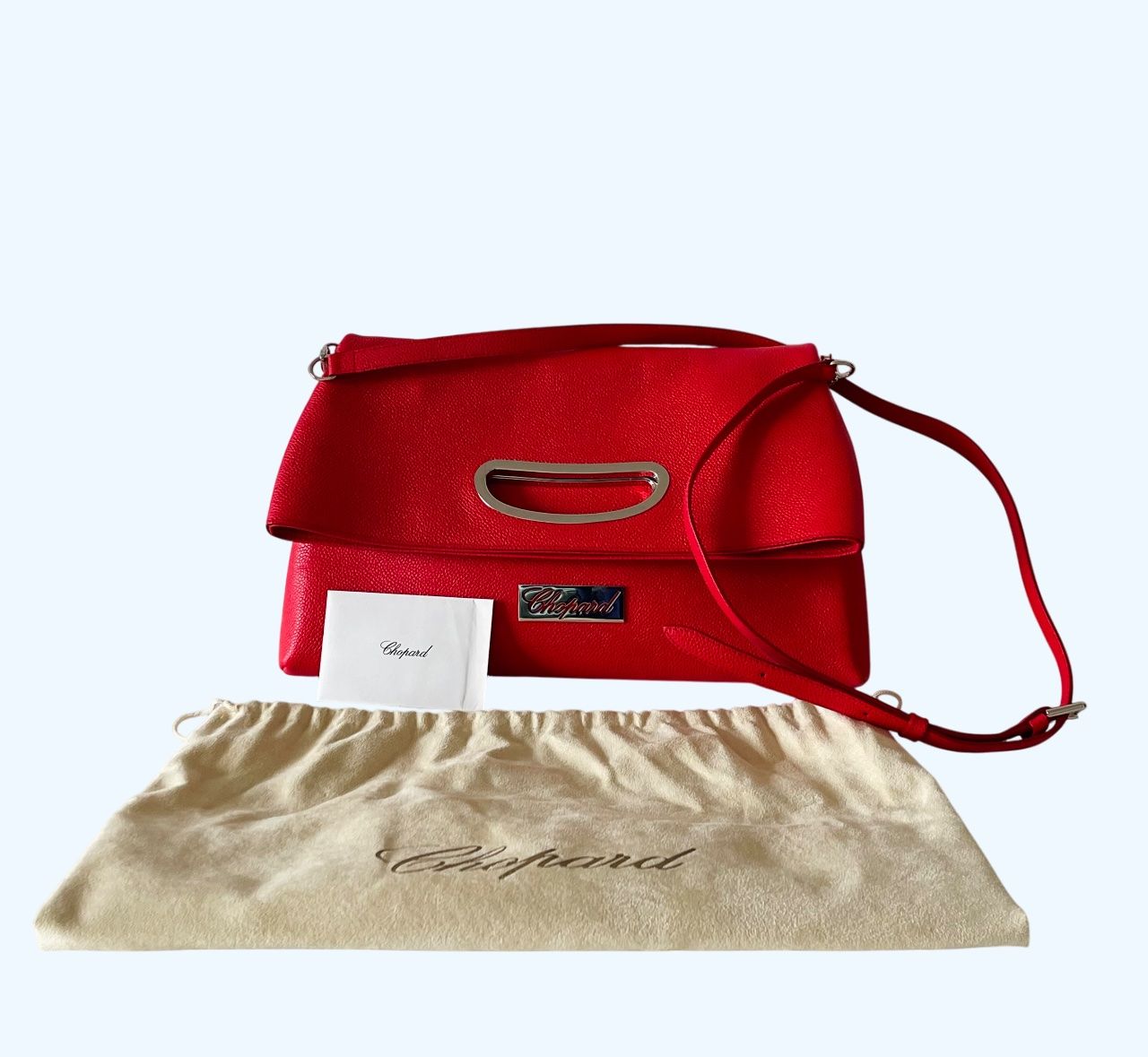 Chopard Borse da donna: Sac CHOPARD en cuir" 2 Maxi Pochette Way " – Usato da Genève venduto da Bazarare 1