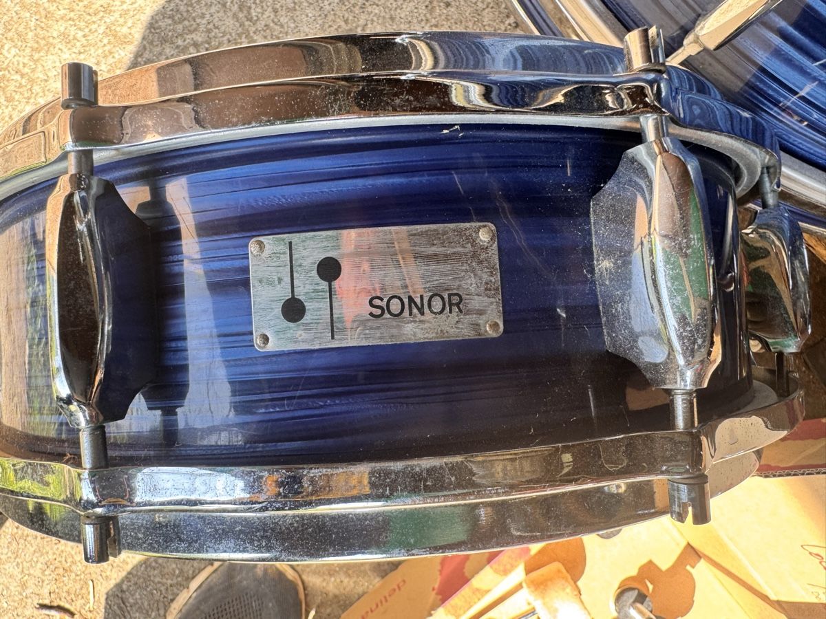 Sonor Strumenti musicali: Drumset Sonor- Teardrop Vintage 1965 – Usato da Küttigen venduto da Melisch1000 3