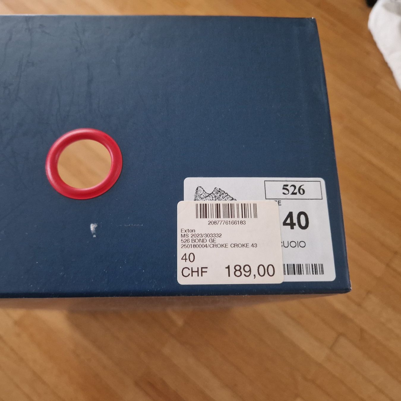 Scarpe da uomo: Sneaker Braun Leder von Exton – Nuovo e nell'imballaggio originale da Luzern venduto da real014 3