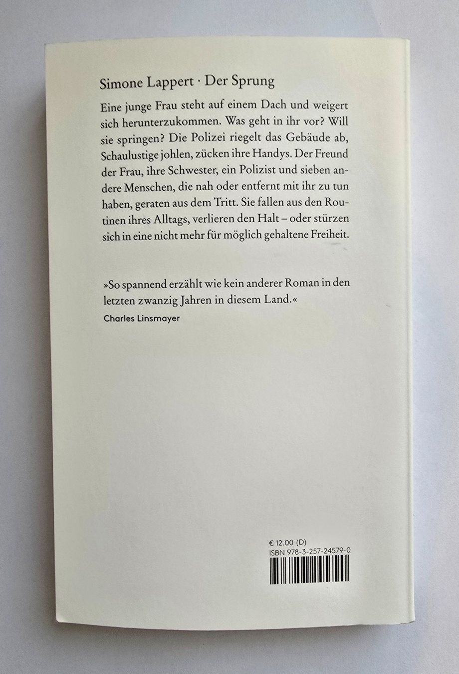 Bücher: Der Sprung, Simone Lappert – Neu (gemäss Beschreibung) aus Zürich von pfo_tjp8 1